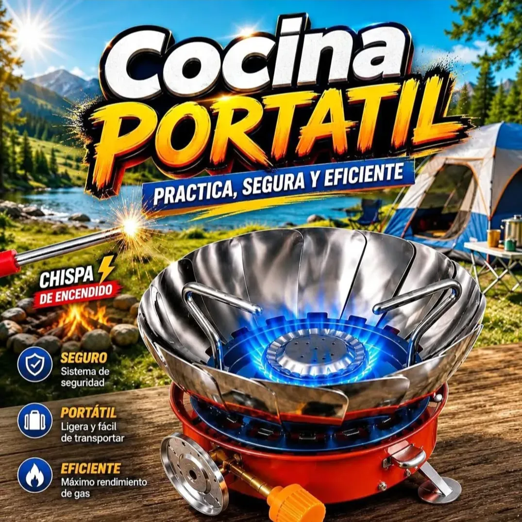 Cocina Portatil de Camping