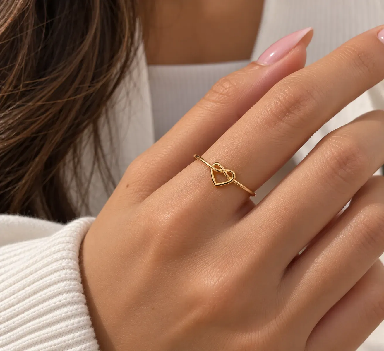 32-Anillo corazón