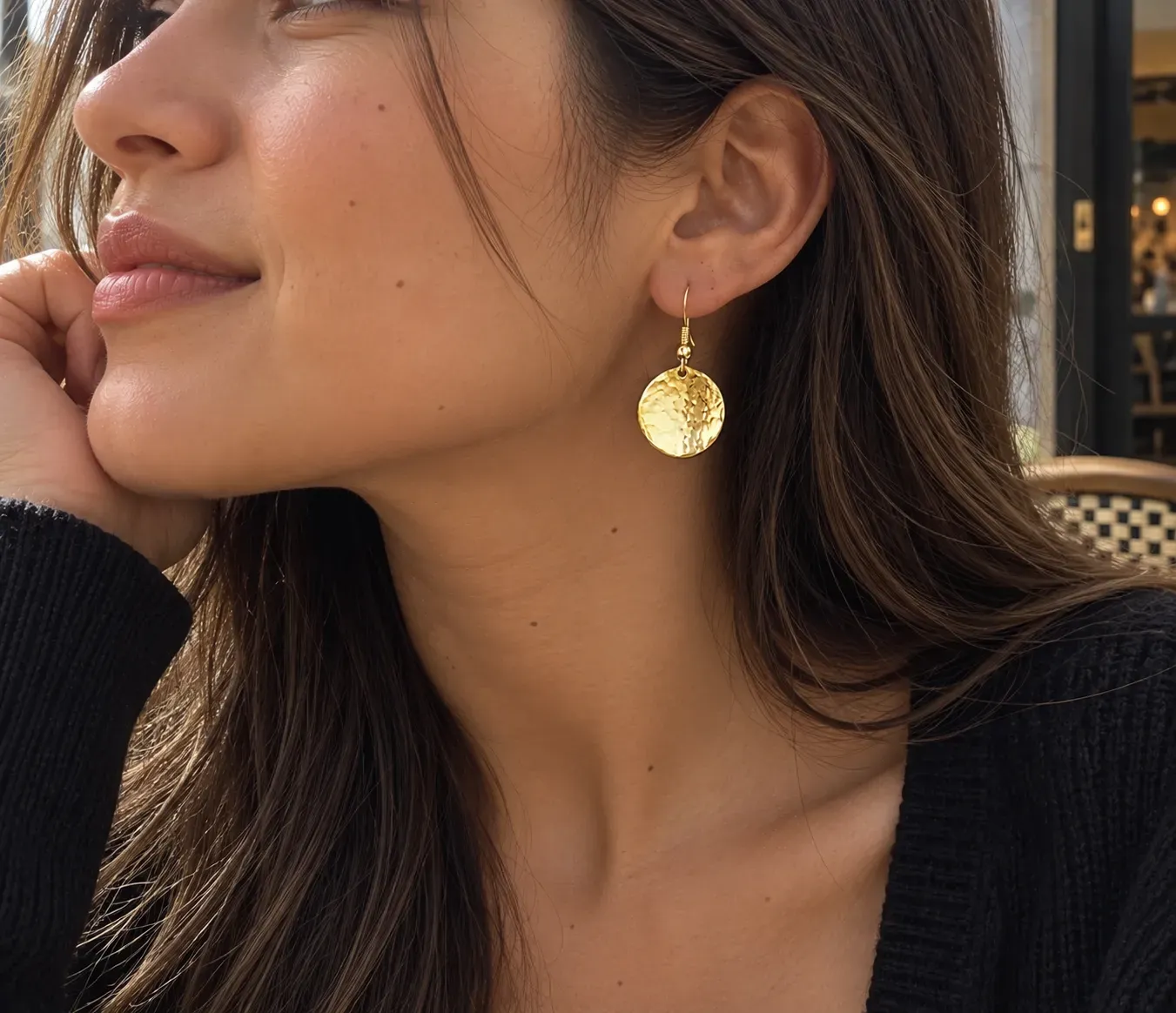 50-Aretes medalla