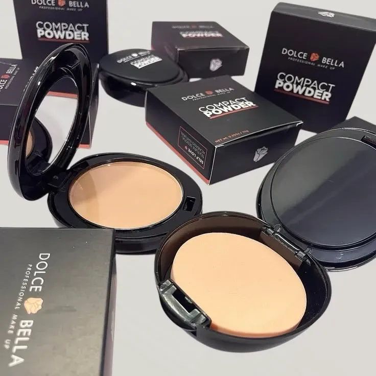 Polvo compacto con espejo