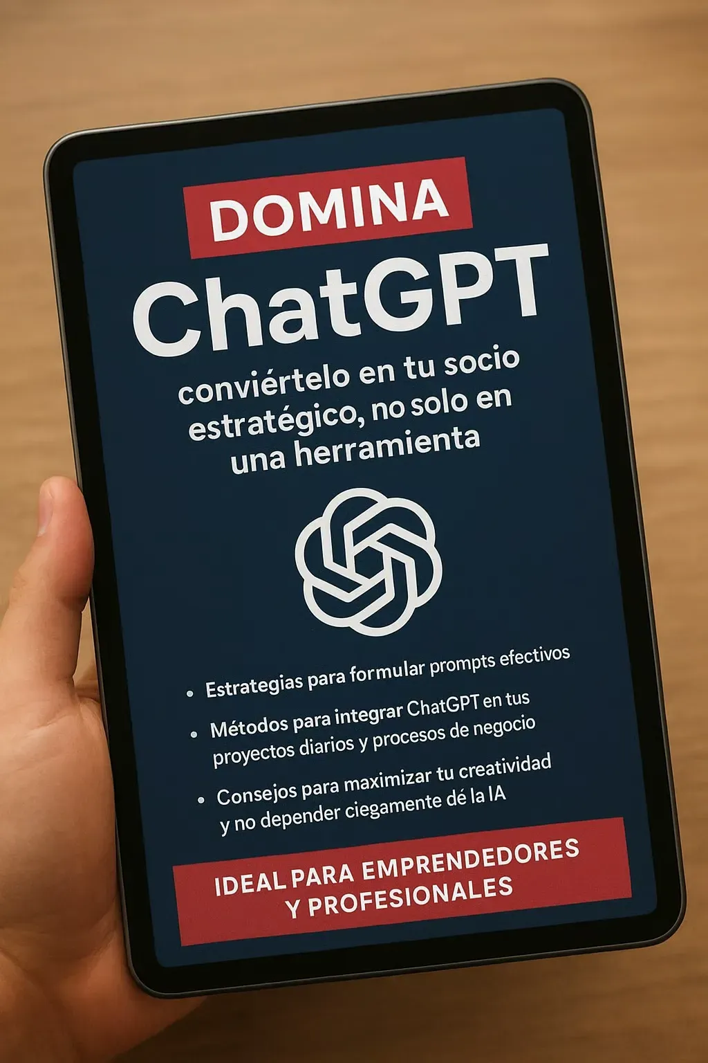 🚀 Domina ChatGPT: conviértelo en tu socio estratégico, no solo en una herramienta