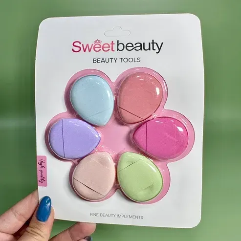 MINI APLICADORES DE MAQUILLAJE X6