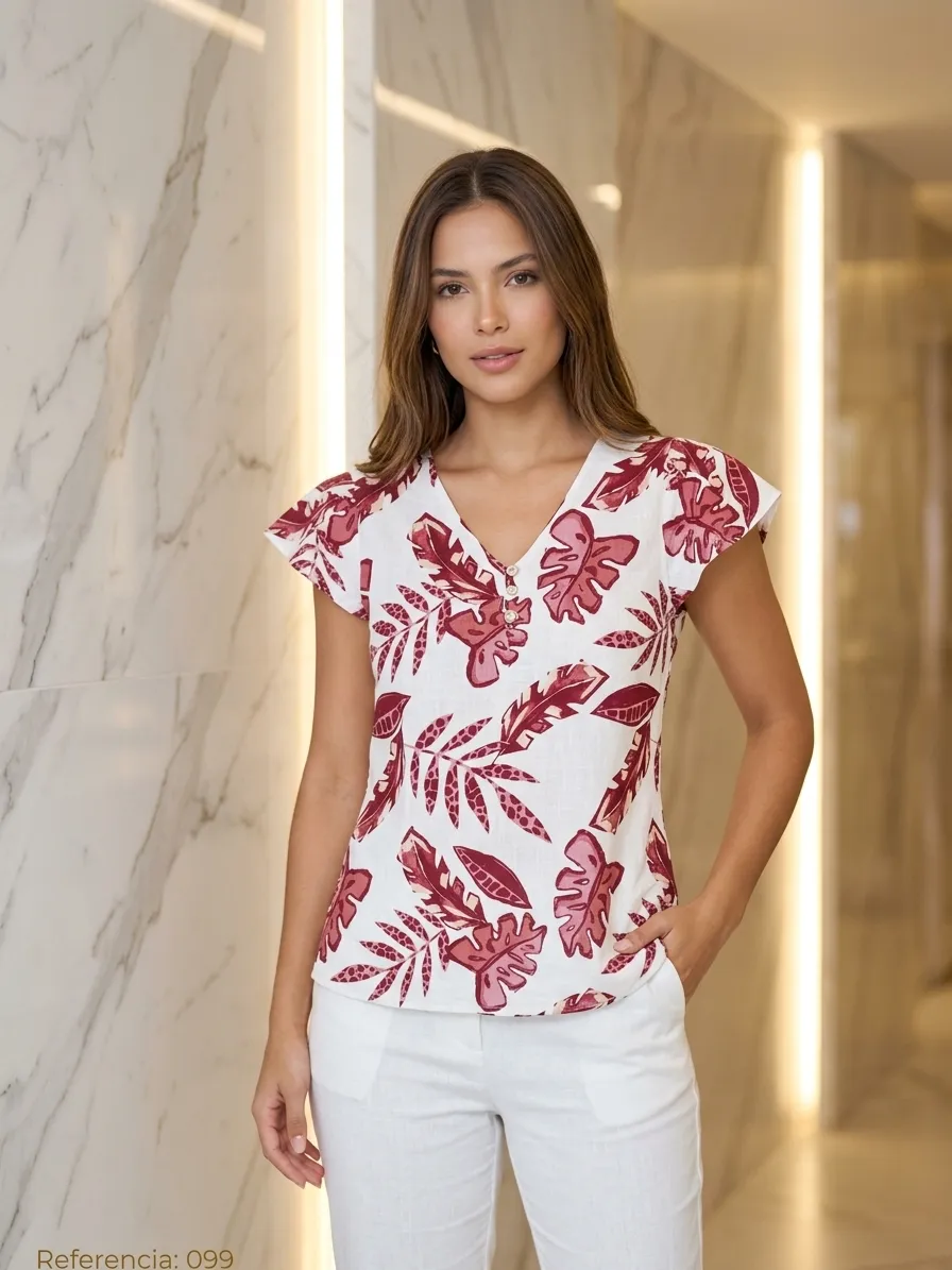 Blusa estampada - 099
