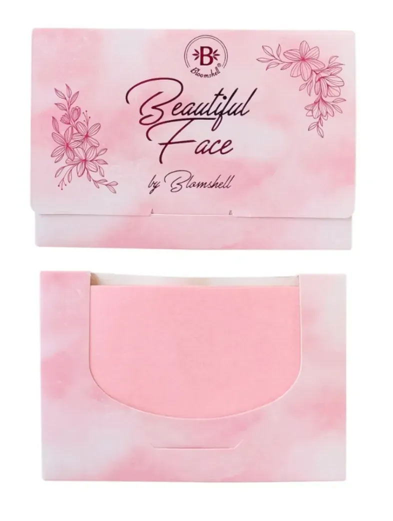 papelitos absorbentes beautiful face Bloomshell