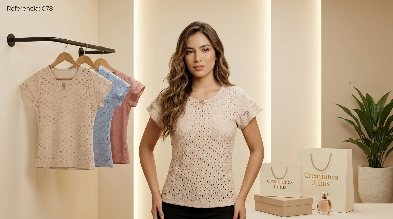 Blusa HojaRota- 078