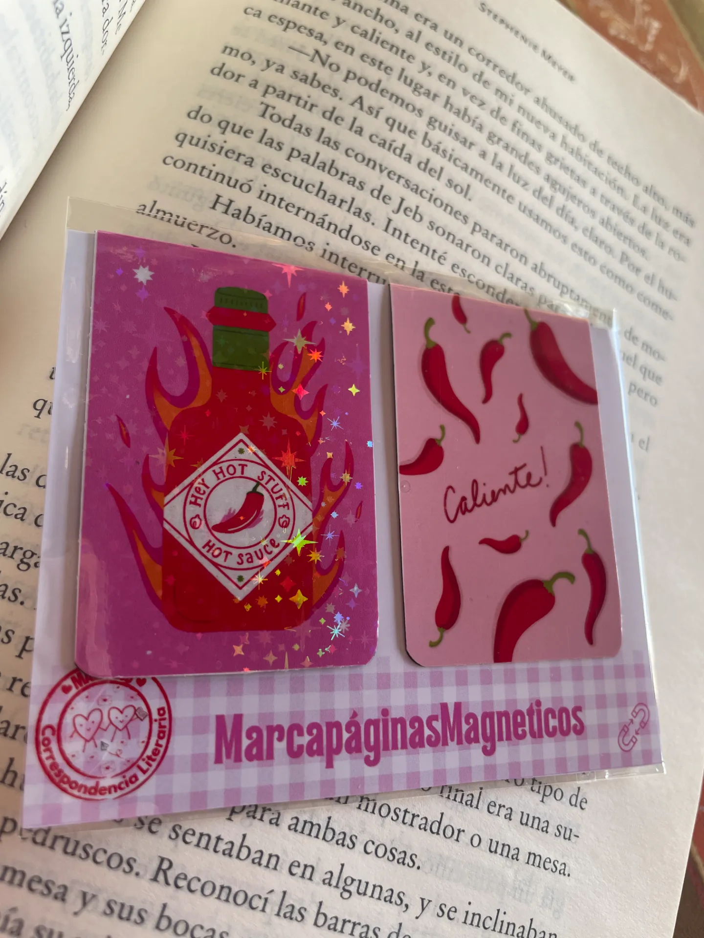 Dúo de marca páginas Spicy estilo 3