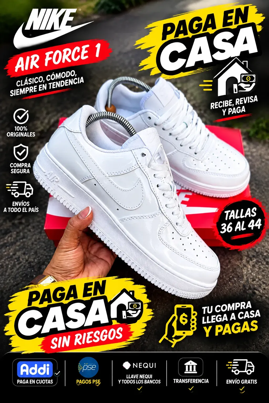 Zapatillas caballero y Dama