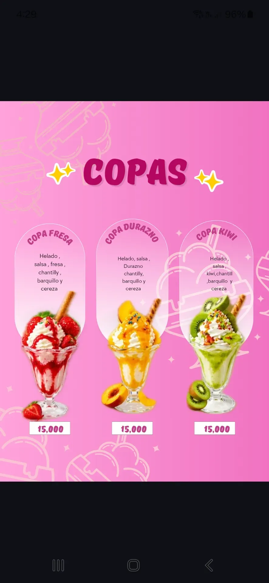 Endulzate con cada bocado