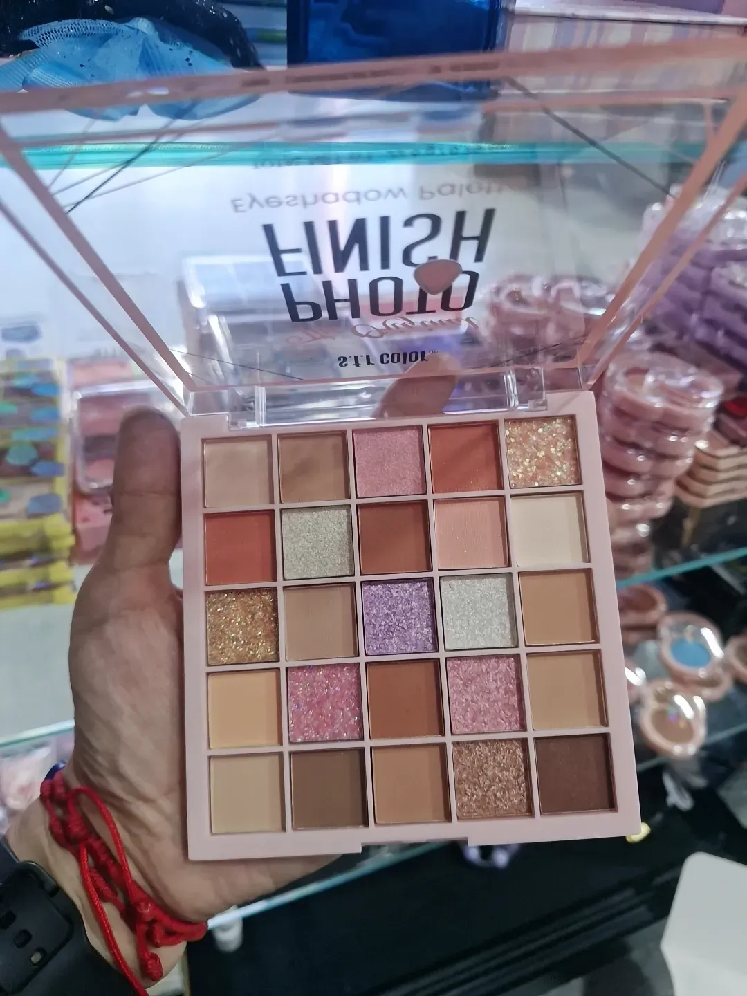 Paleta de sombras x 25 tonos