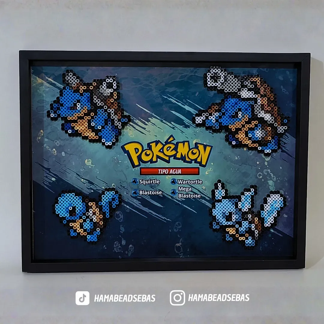 SQUIRTLE EVOLUCIONES - PÓKEMON