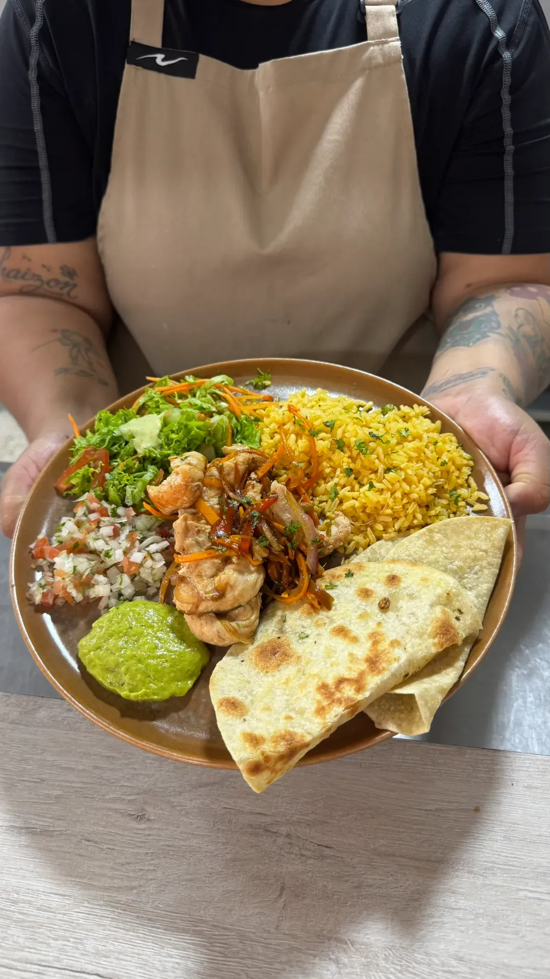Fajitas de Pollo