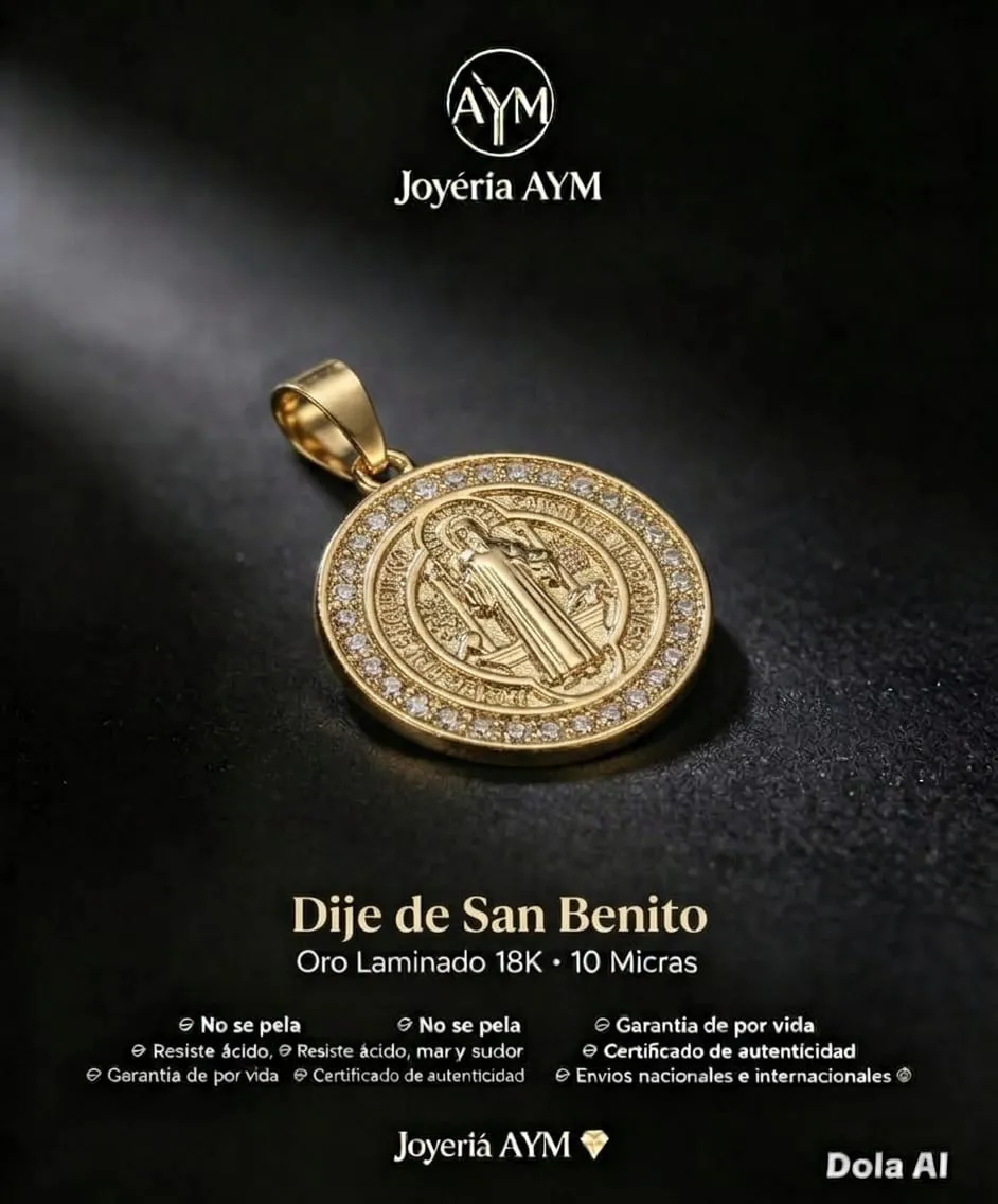 Dije  grande San benito