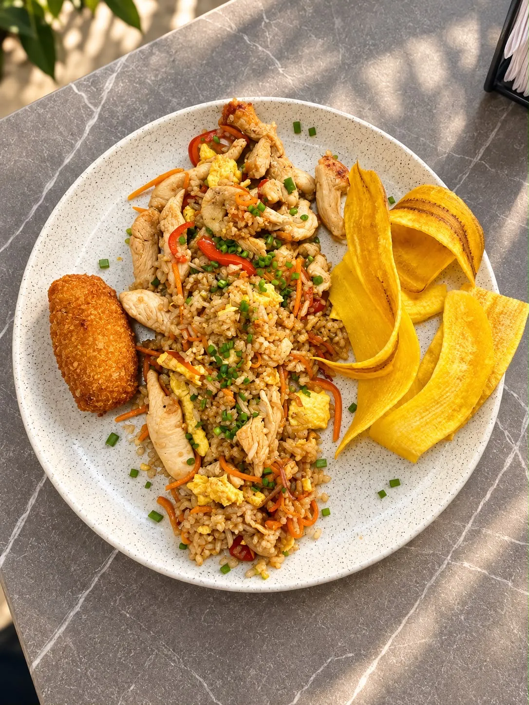 Chaufa de Pollo