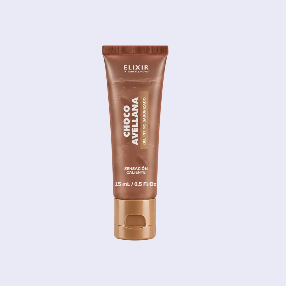 Lubricante Saborizado Choco Avellana Elixir