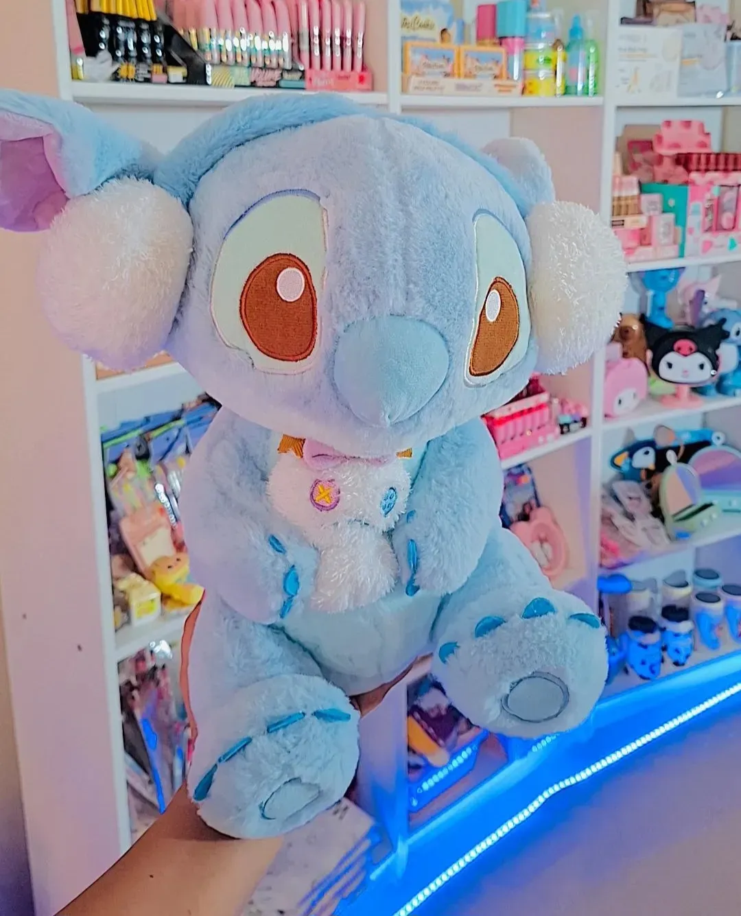 Peluche Stitch Nieve