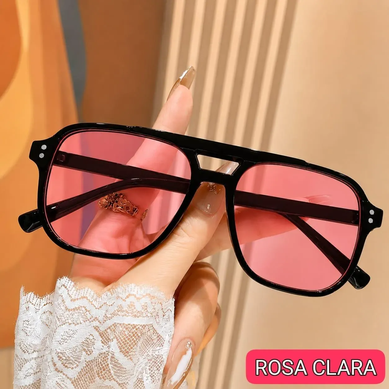 GAFAS Filtro UV Rosa Clara