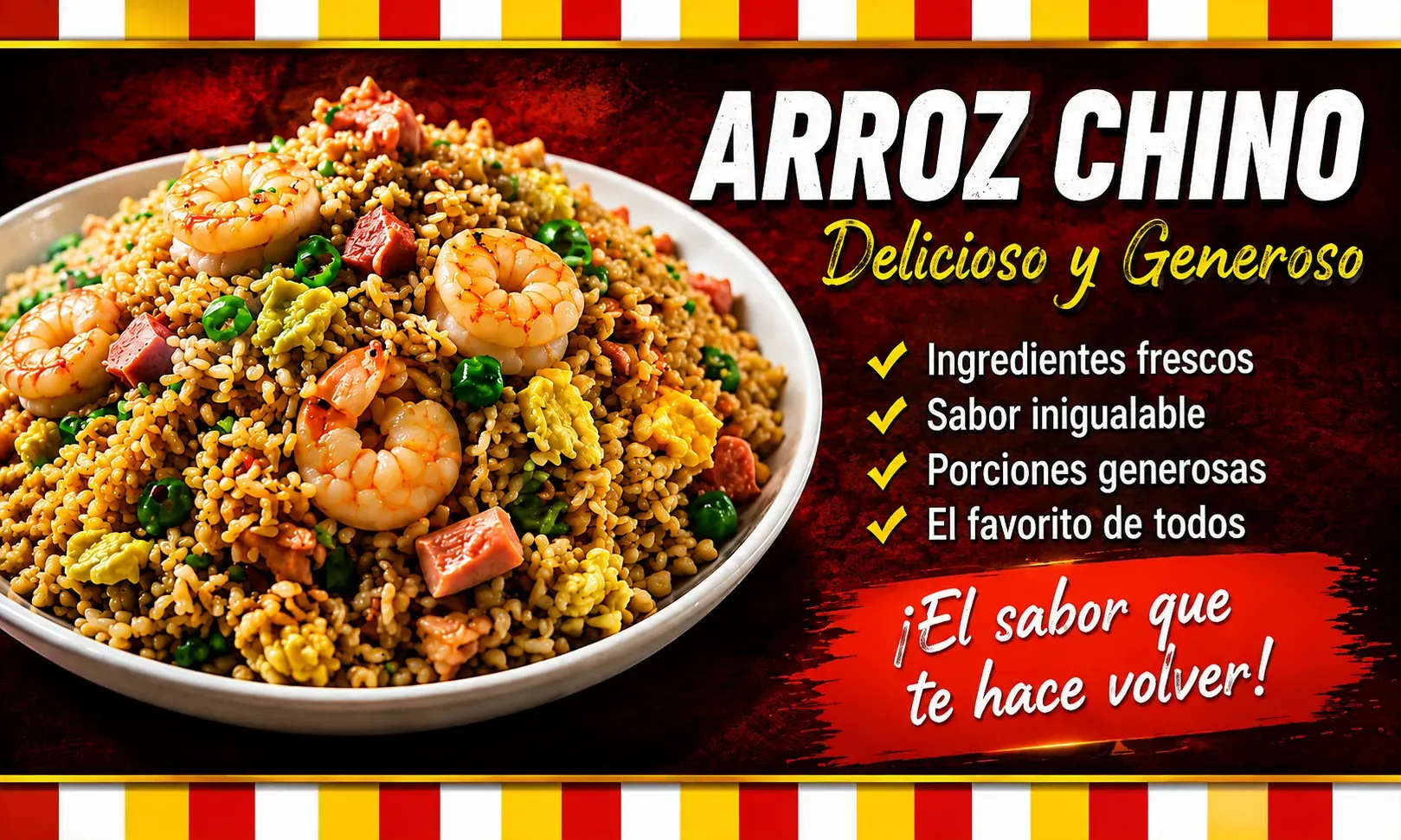 Arroz chino shofan