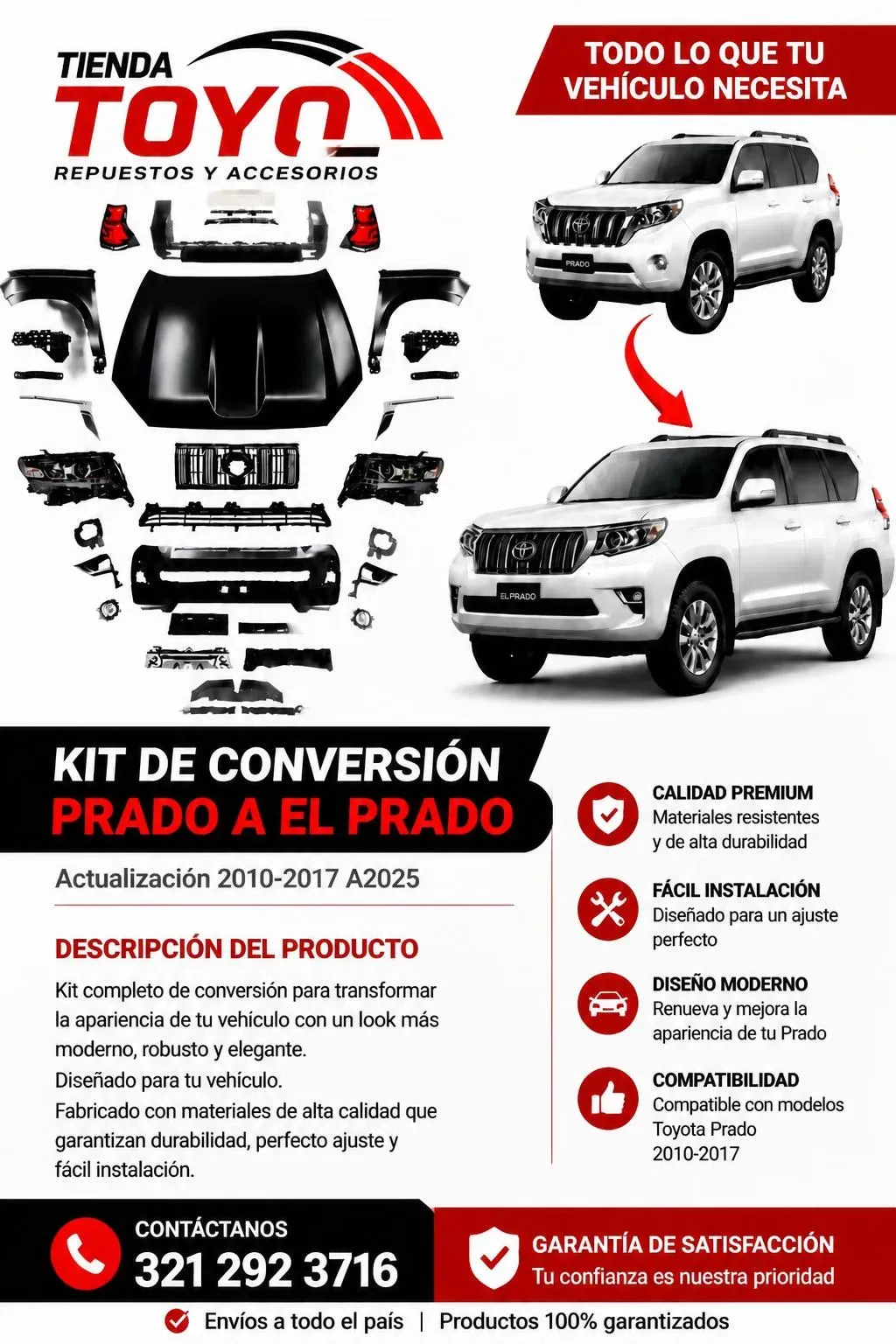 Actualización Toyota prado