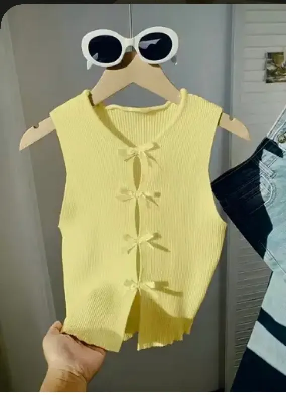 Blusa de moño súper fina