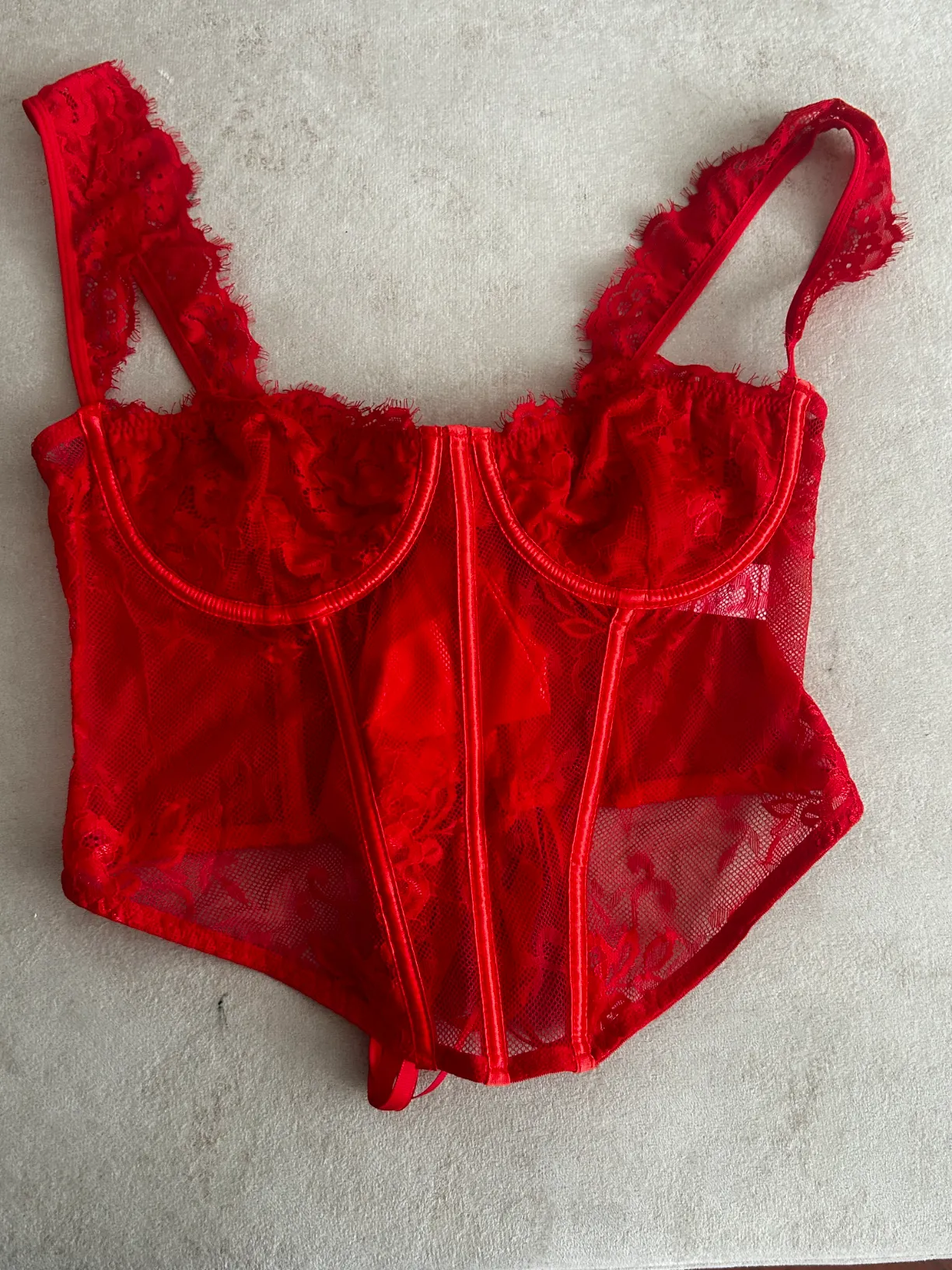 Corset rojo