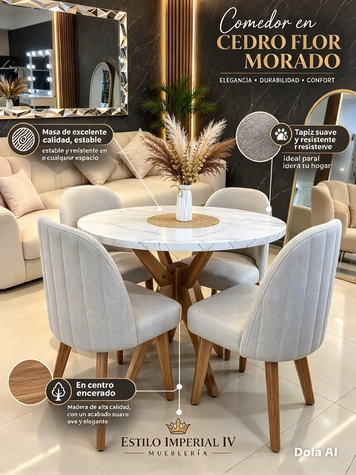 Comedor 4 puestos🤩