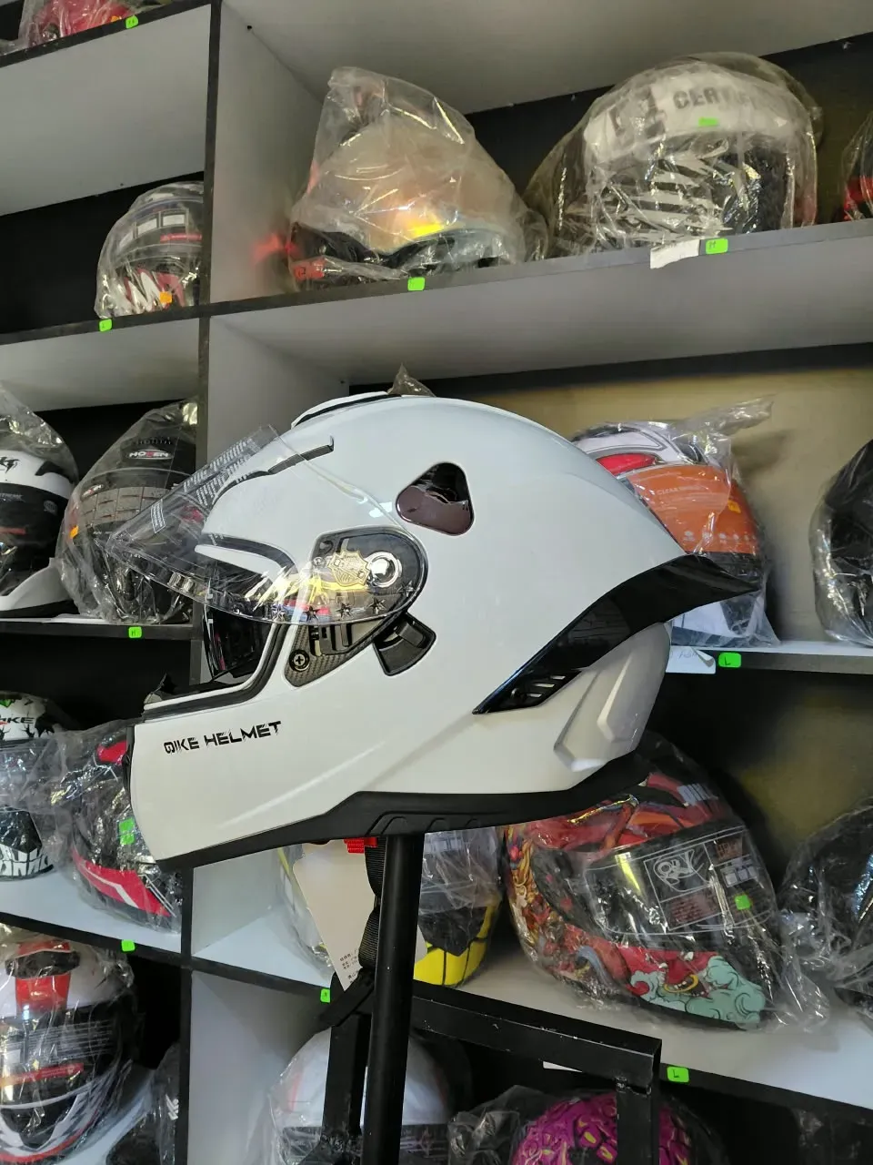 CASCO INTEGRAL QIKE BLANCO TALLA M