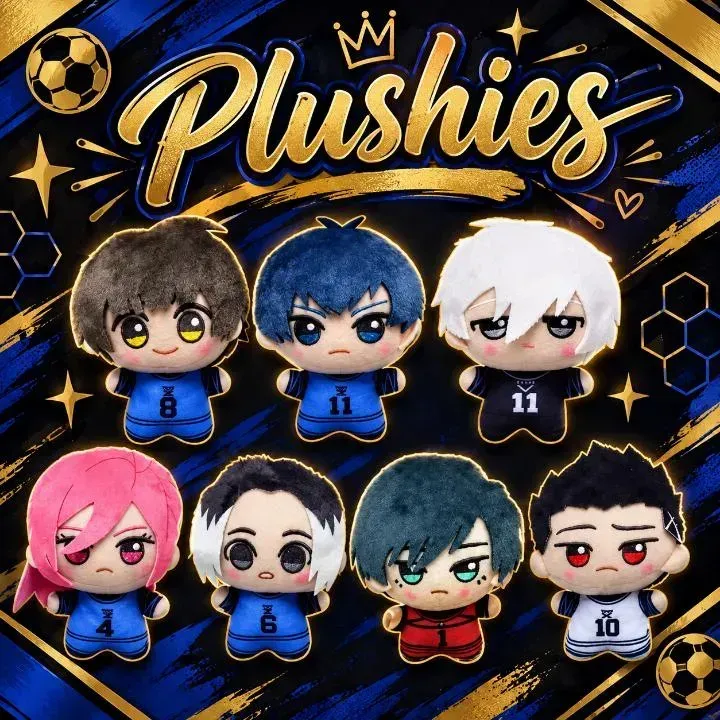 Plushies de Blue Lock