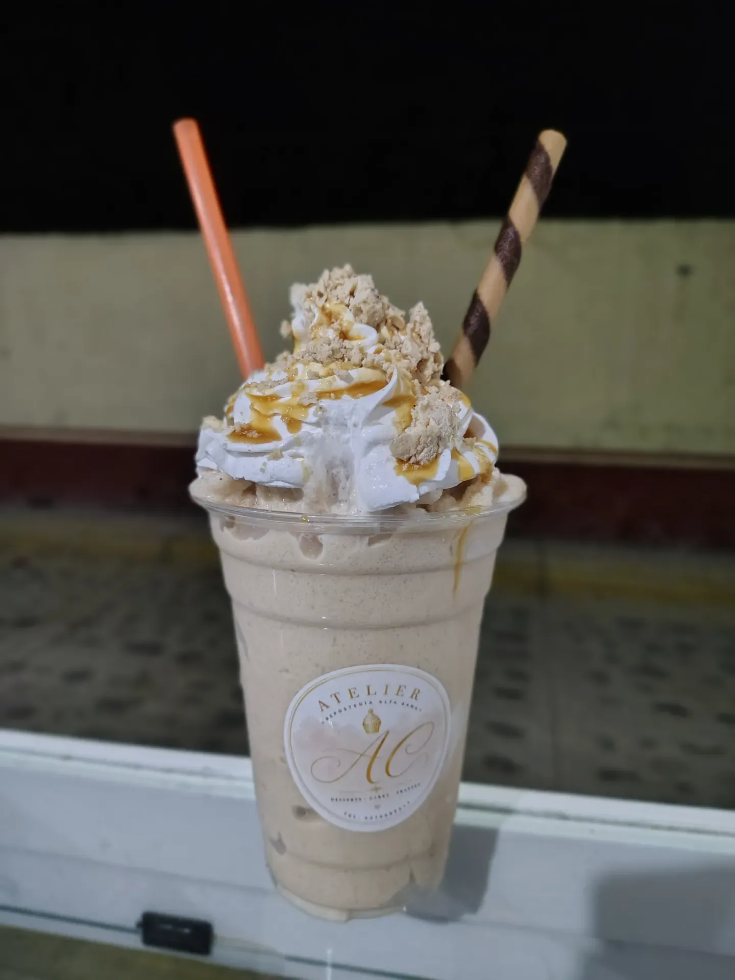Frappé de mazapán