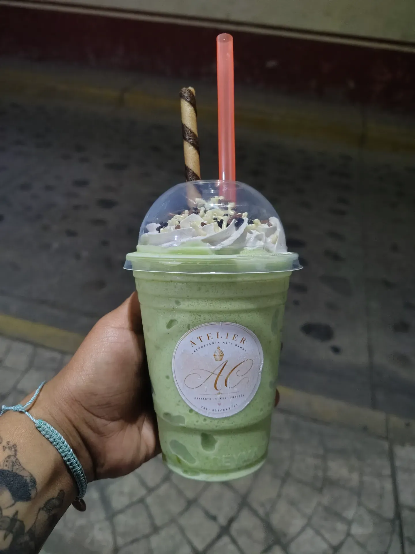 Frappé de matcha