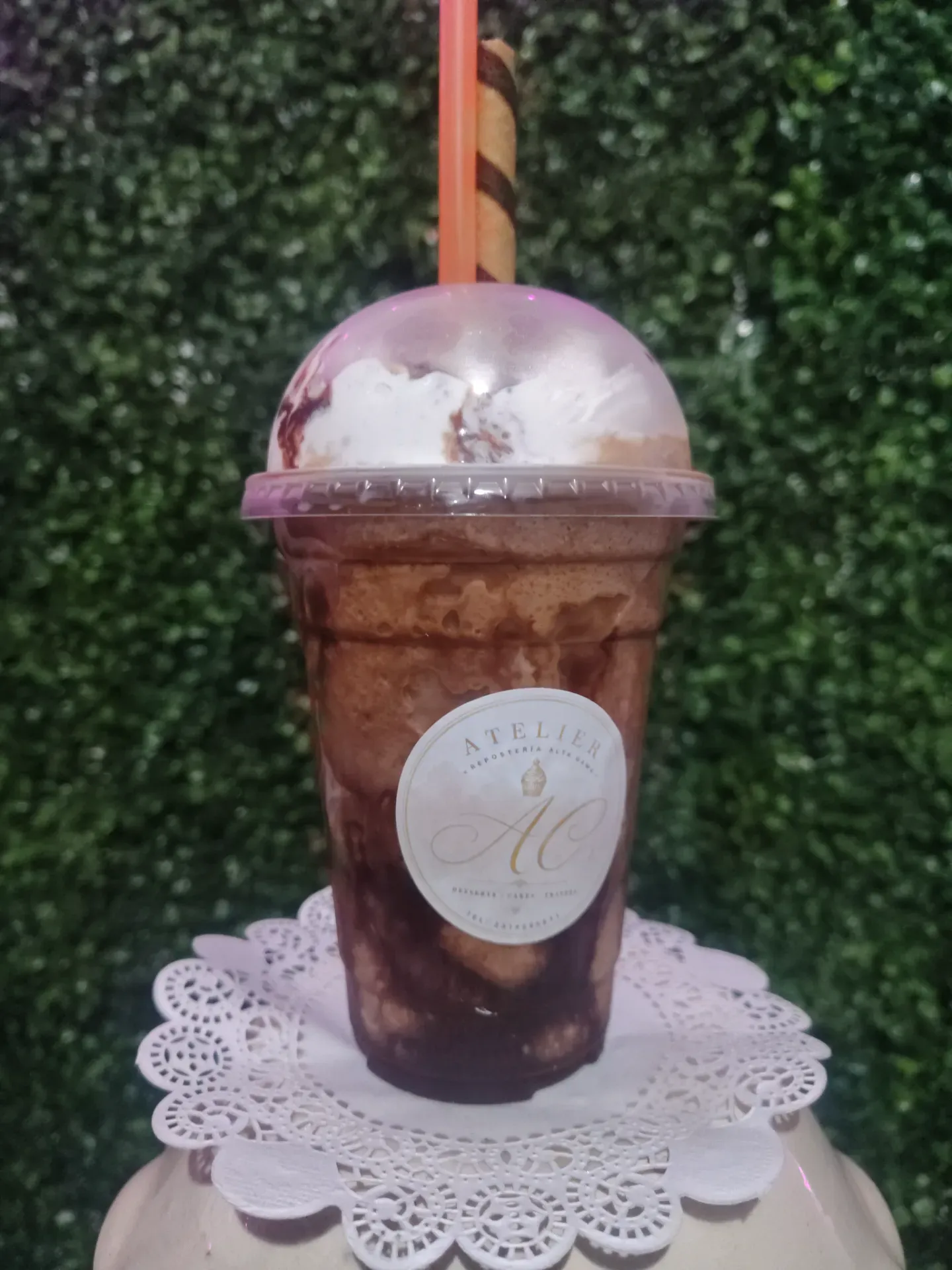 Frappé de cappuccino