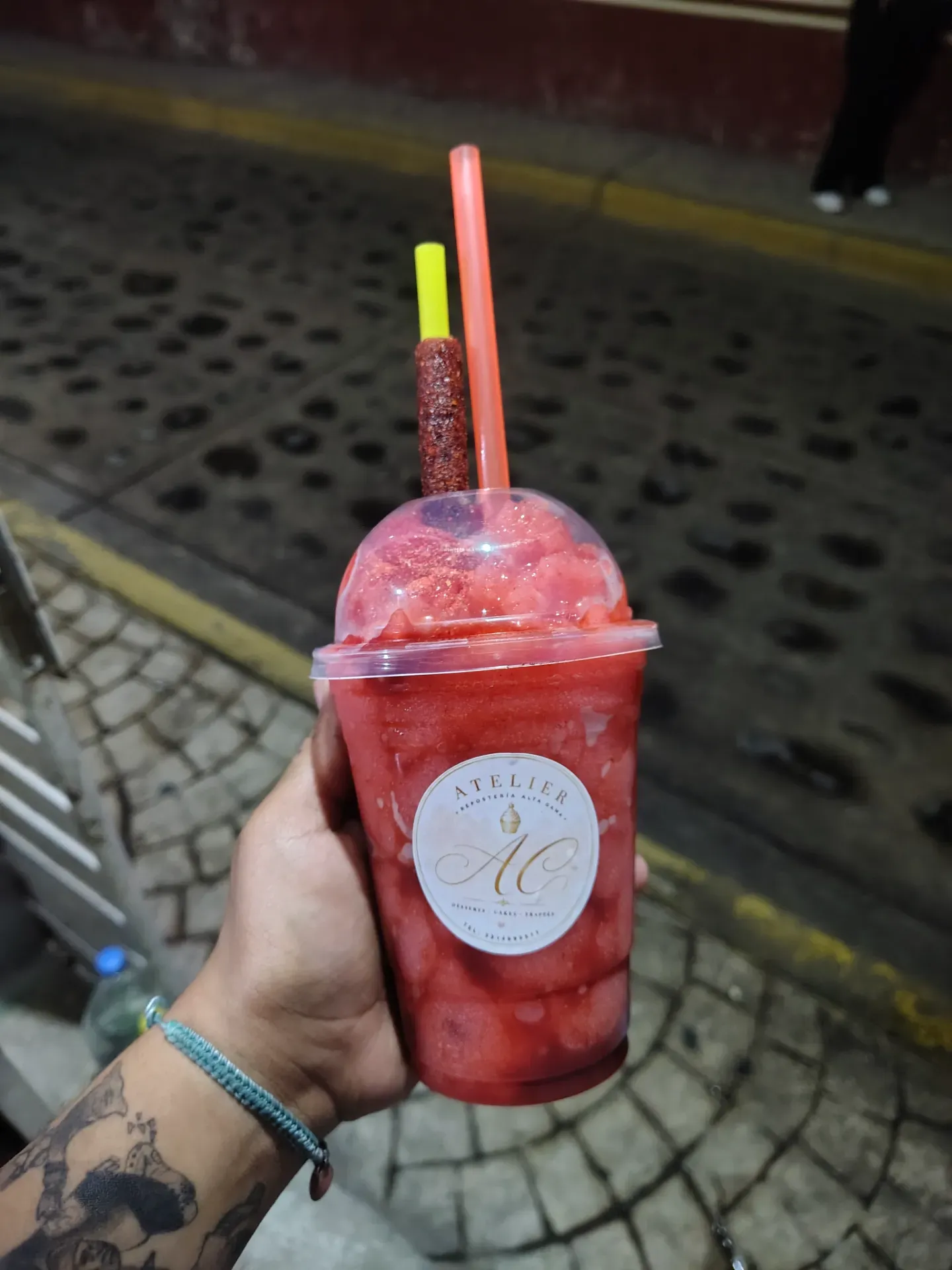 Esmothie de fresa