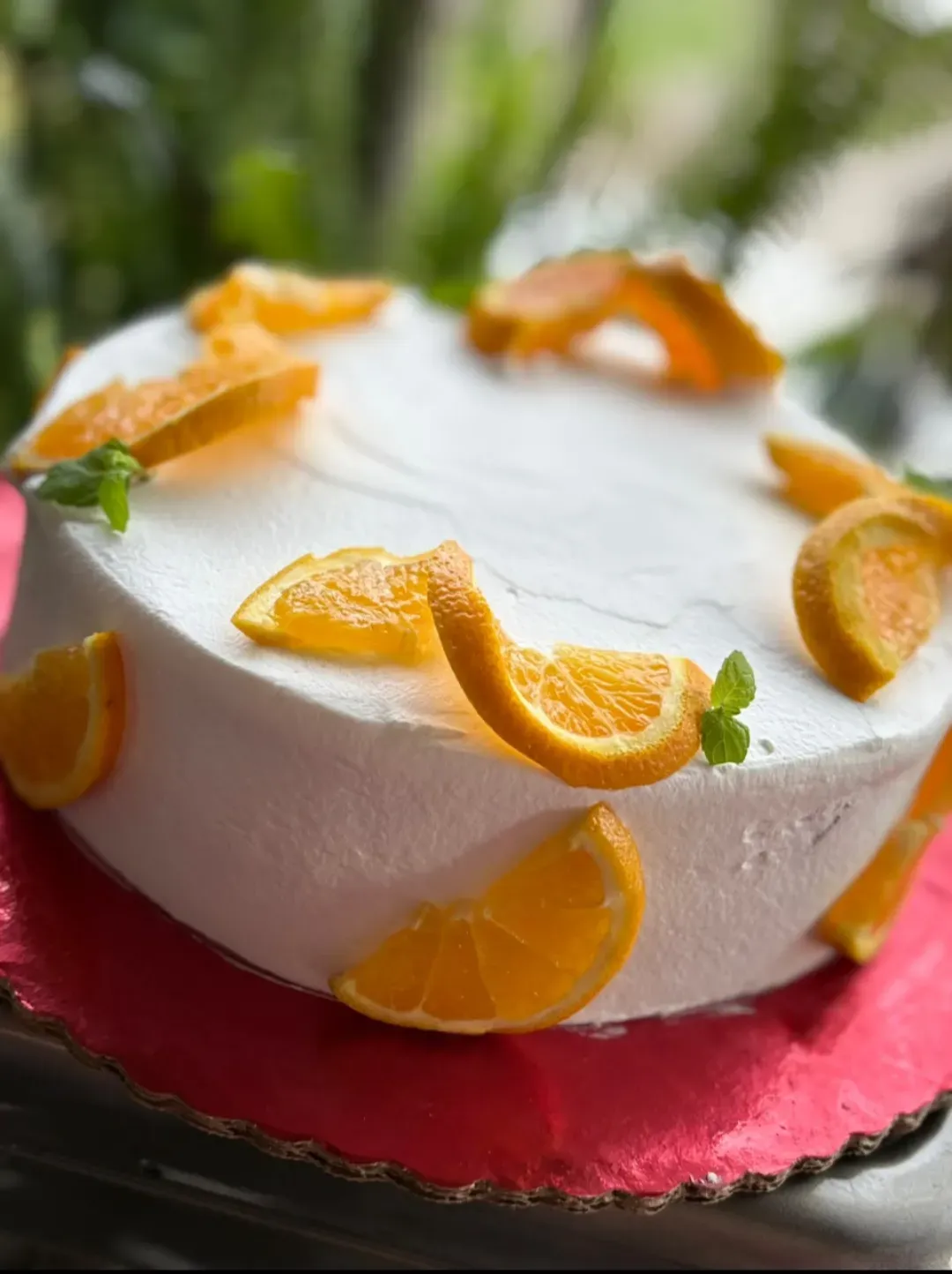 Pastel de naranja