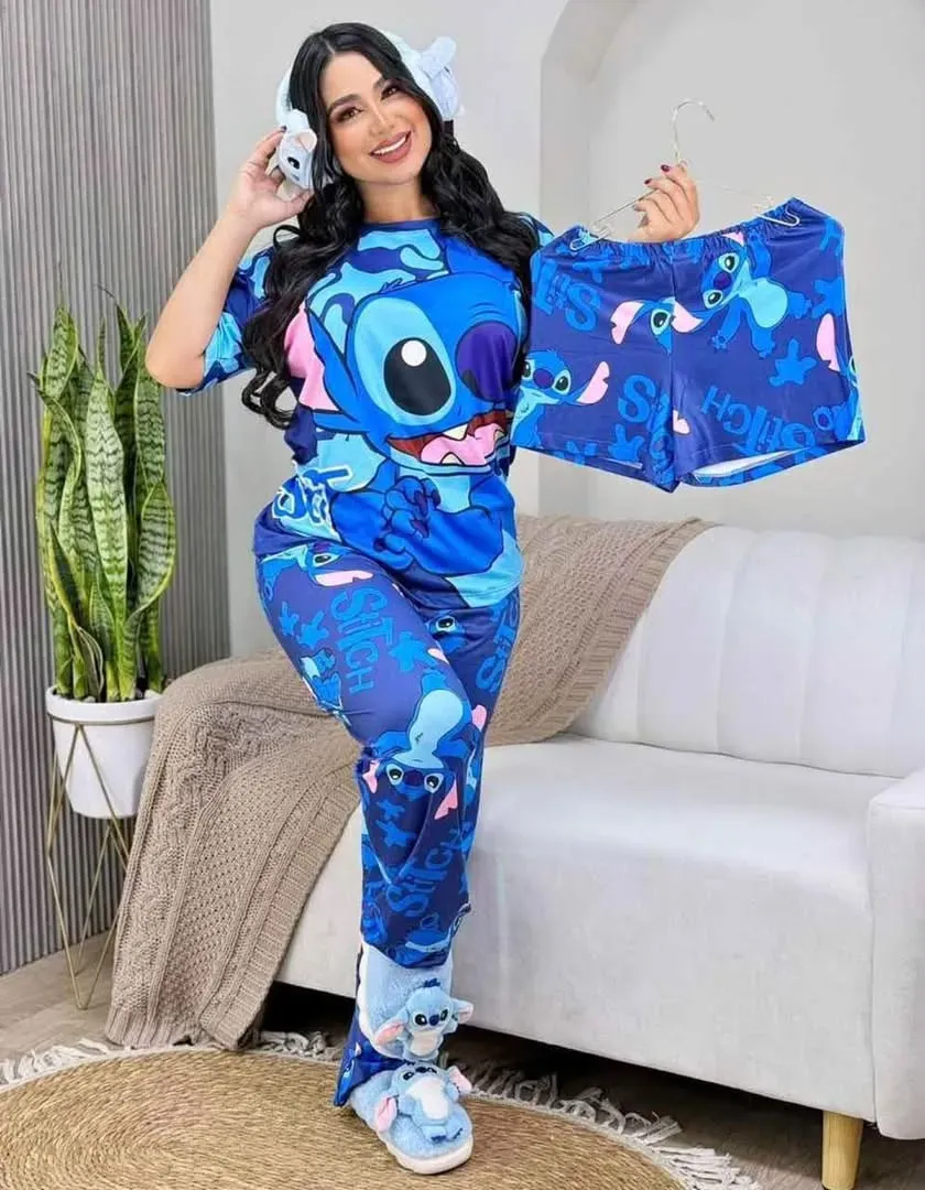 Pijamas de 3 Piezas
