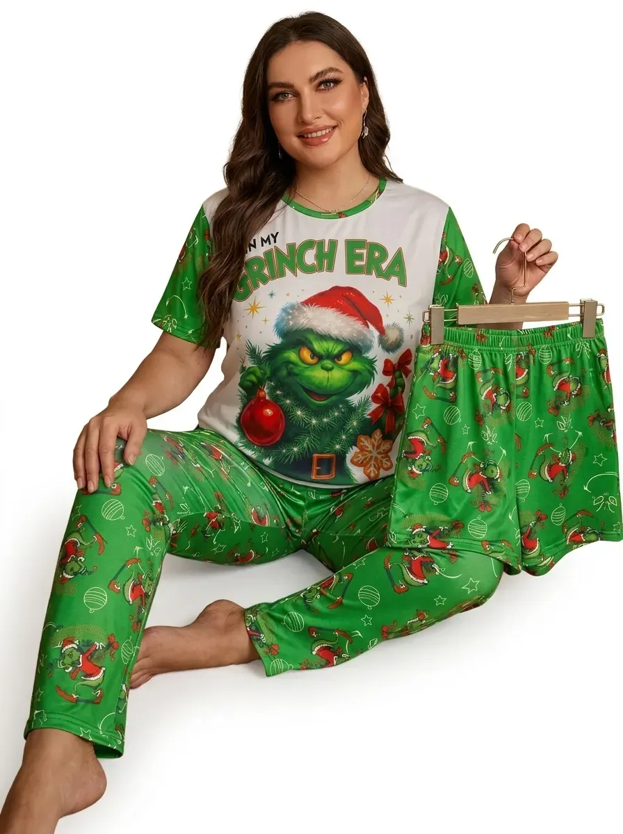 Pijama Navideña (3 Piezas) Variedad de diseños