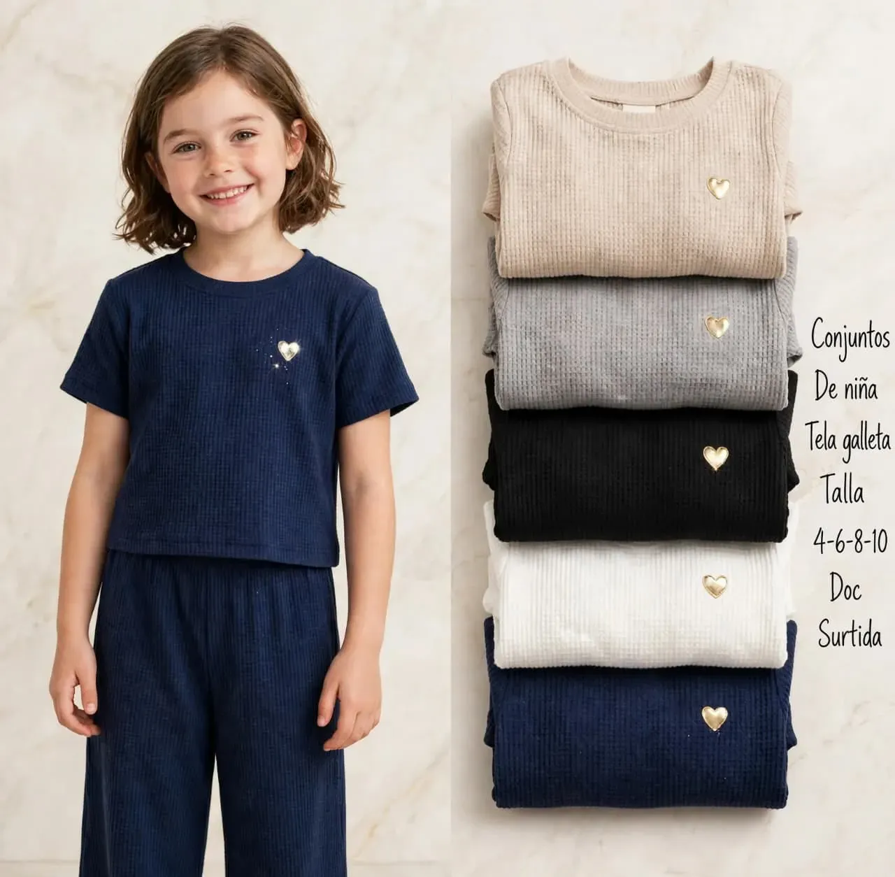 Conjunto con pantalón para niña