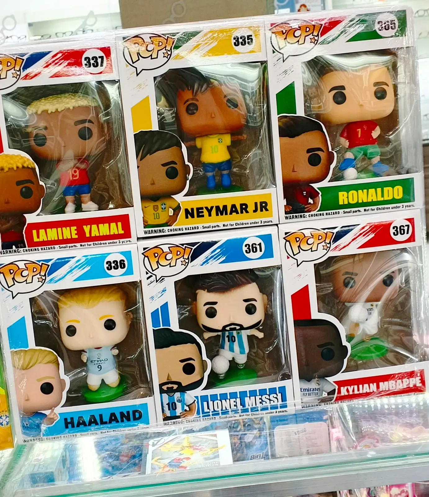 Funko Pop Jugadores Futbol