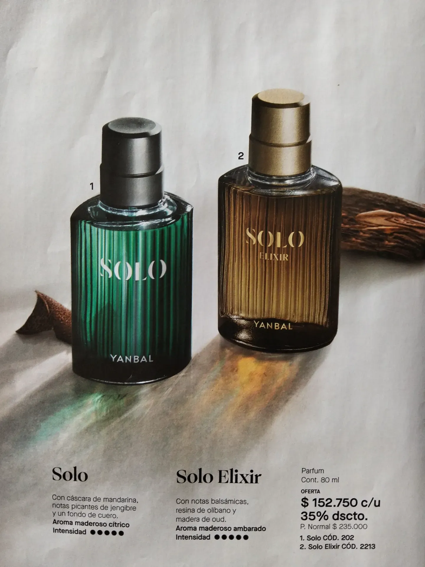Loción solo Yanbal