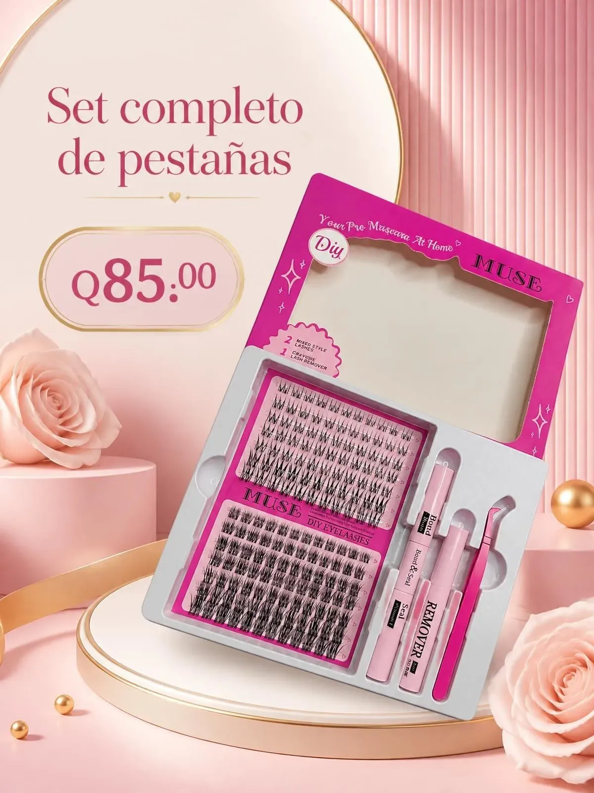 Set de pestañas