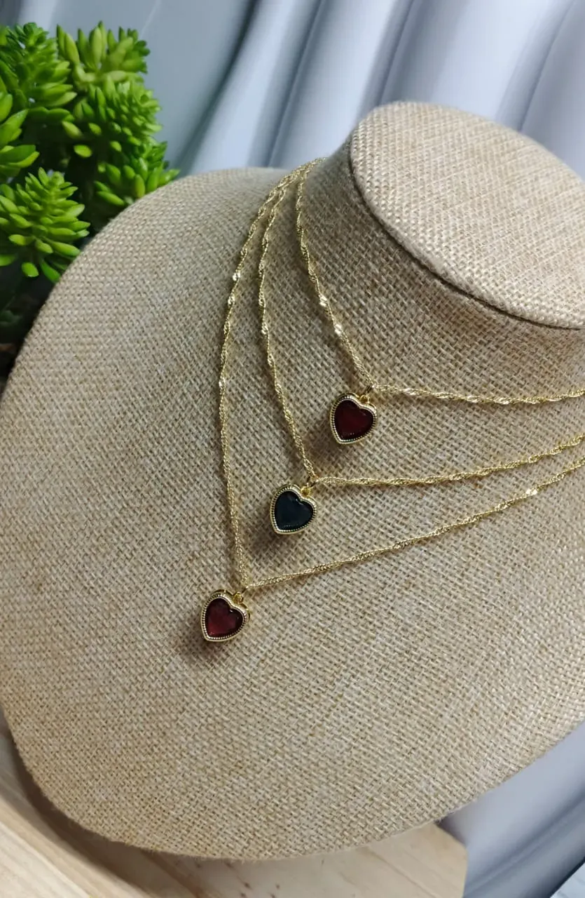 Cadenas Con Dije De Corazon.