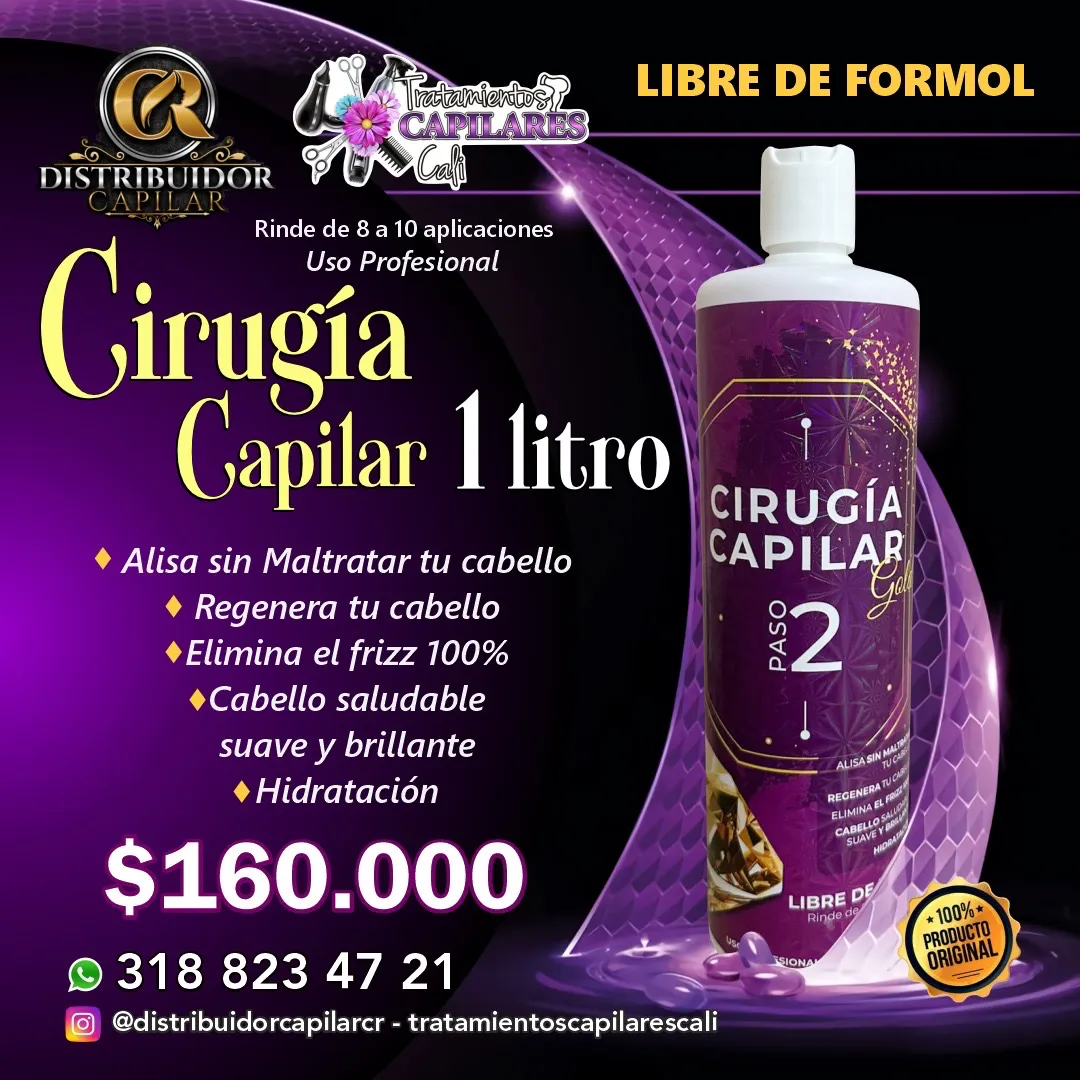 Cirugía Capilar Orgánica sin Fomol