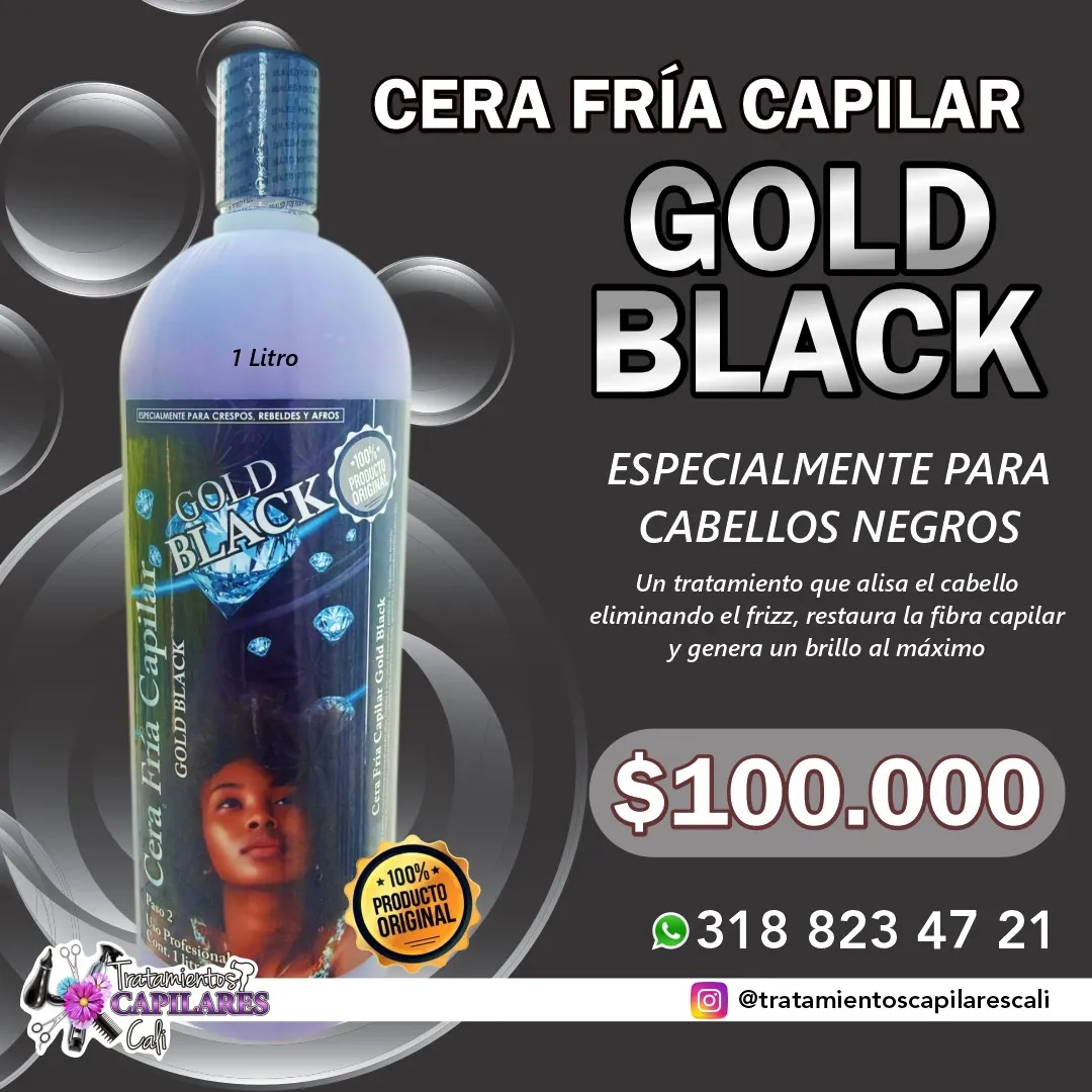 Cera Fría Gold Black