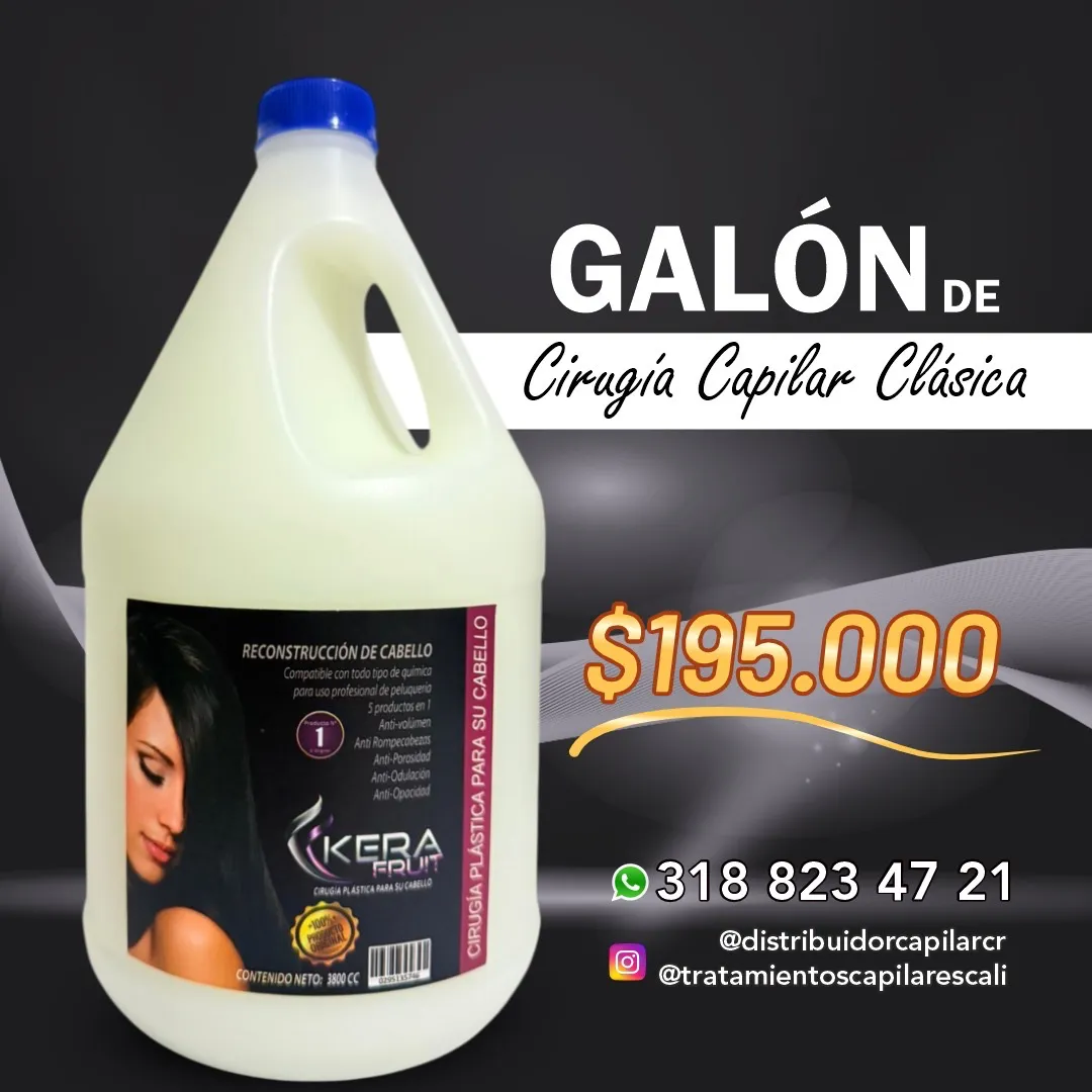 Galón Cirugía Capilar x4Litros