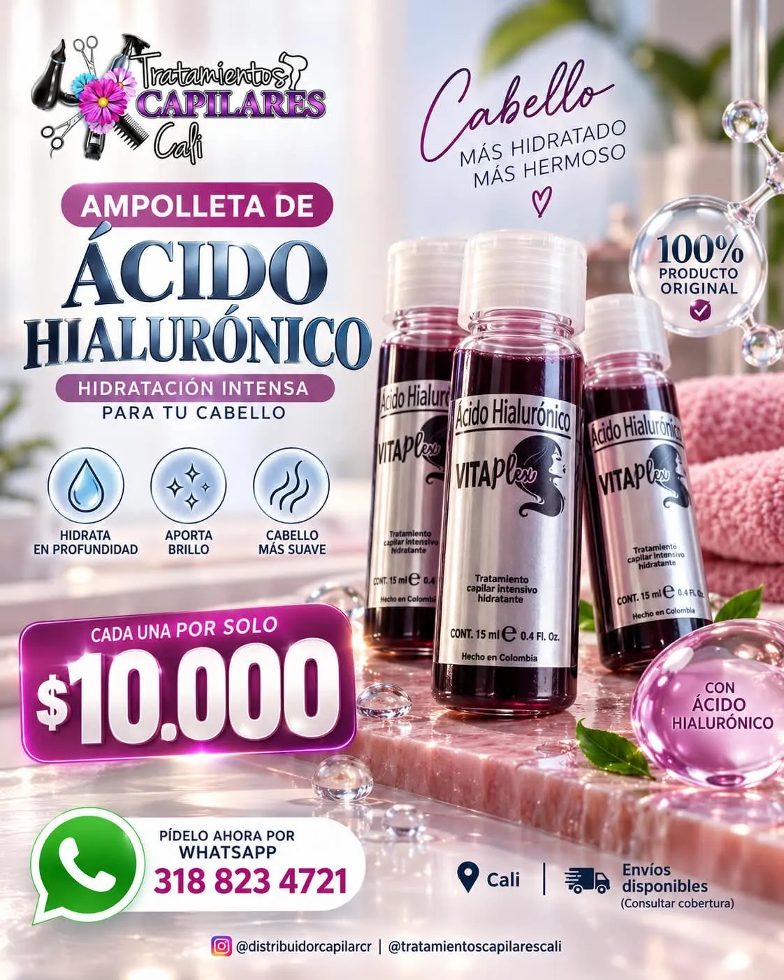 Ampollas Ácido Hialuronico
