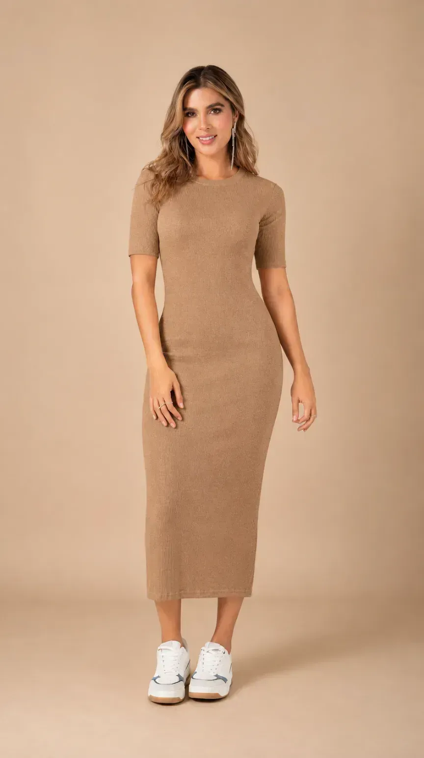 Vestido Beige (M)