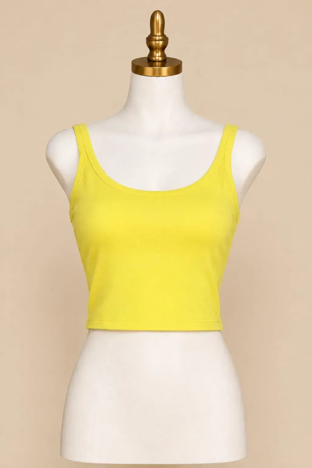 Crop top Amarillo (S)