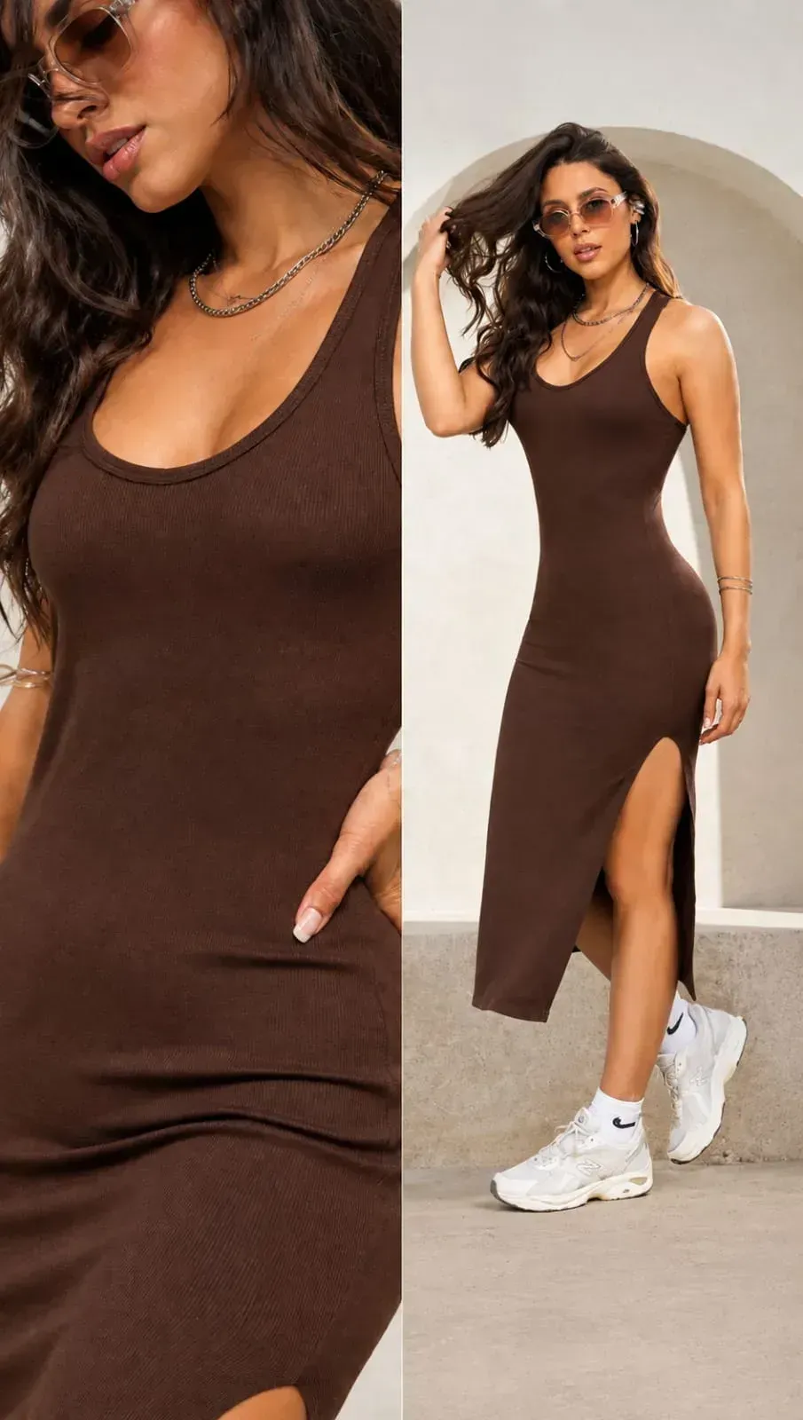 Vestido Café (S)