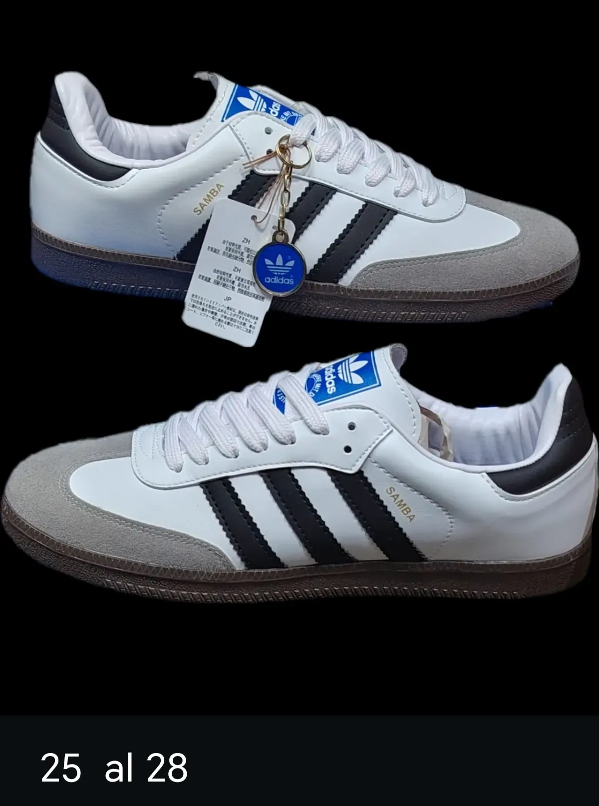 Tenis blanco /gris