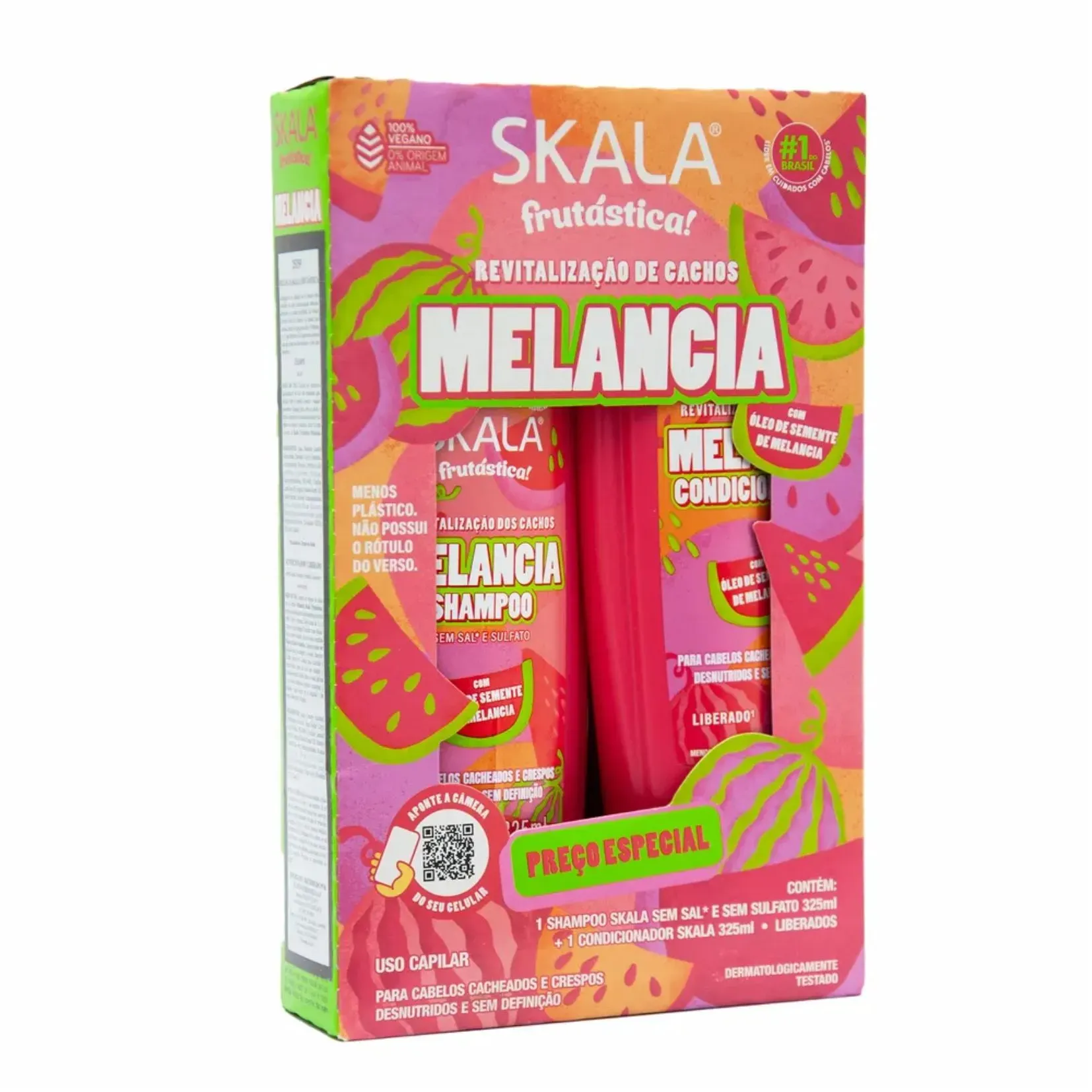 Kit Shampoo+acondicionador Skala Sandía