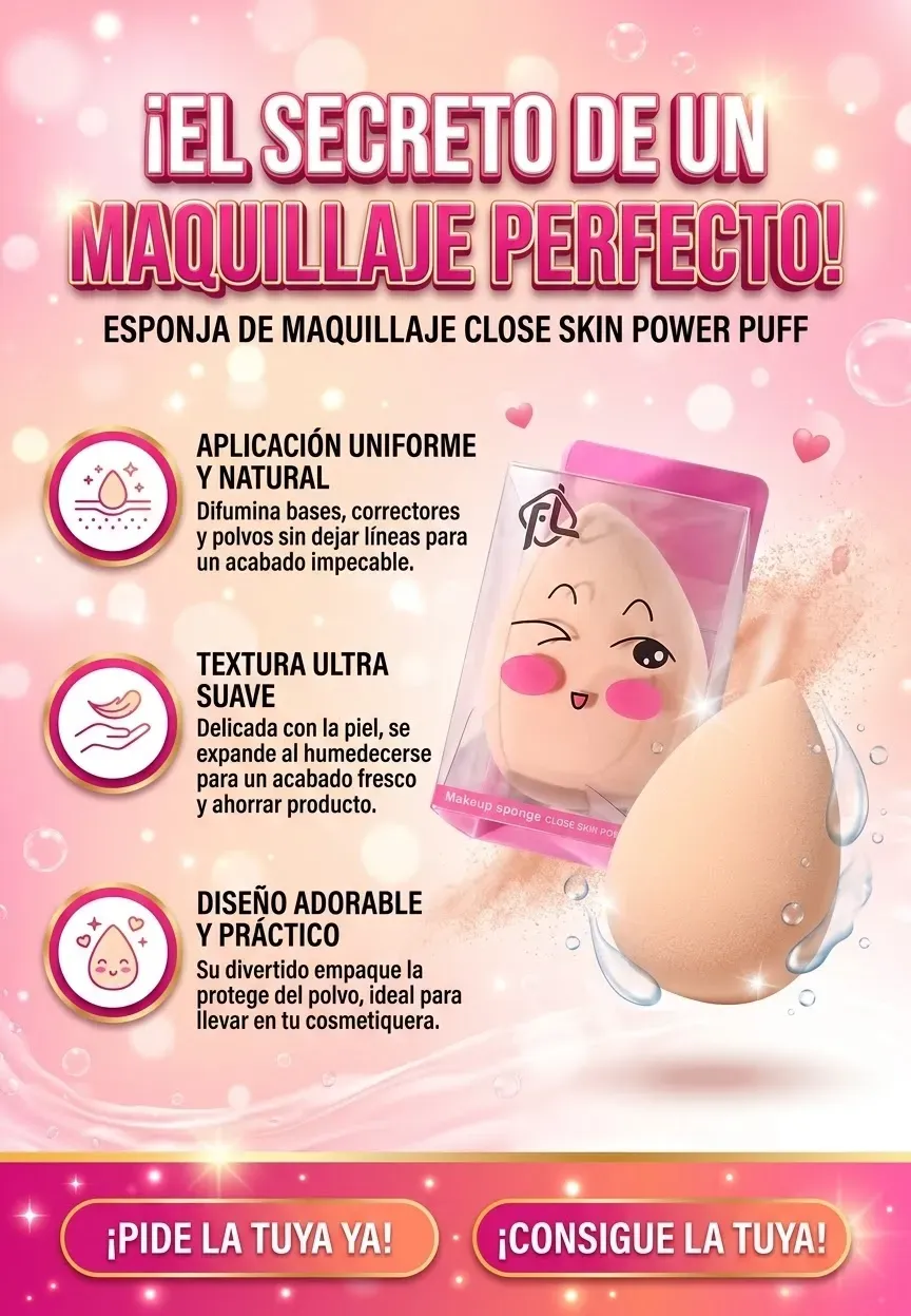 Esponjas de maquillaje