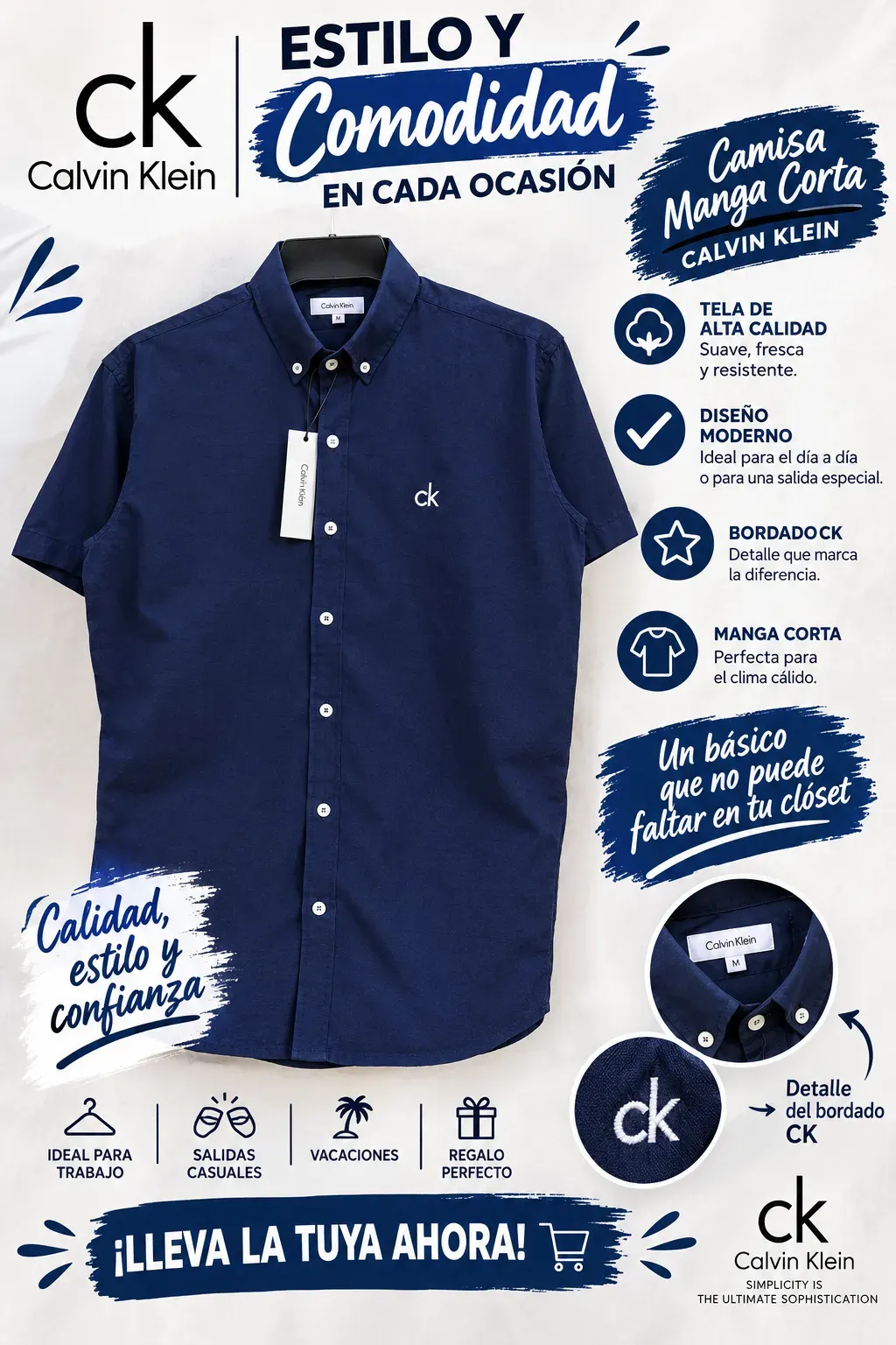 Camisa CALVIN KLEIN